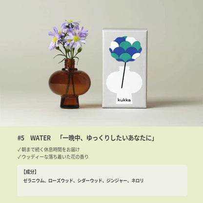 kukka 眠れるアロマ ピローミスト 約25ml (2種) エッセンシャルオイルミスト [送料無料]/ totonowa