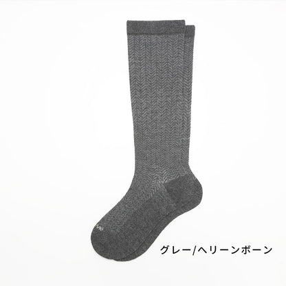 綿混 着圧ハイソックス (クラシカル レディ)｜長時間履いても苦しくない APMA認定取得｜Ja-vie（ジャヴィ）/ totonowa セレクト［送料無料］