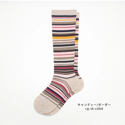 綿混 着圧ハイソックス｜長時間履いても苦しくない APMA認定取得｜Ja-vie（ジャヴィ）/ totonowa セレクト［送料無料］