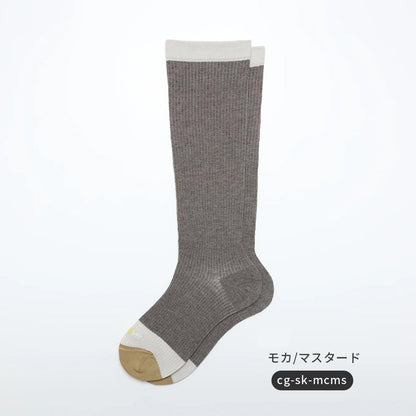 綿混 着圧ハイソックス｜長時間履いても苦しくない APMA認定取得｜Ja-vie（ジャヴィ）/ totonowa セレクト［送料無料］