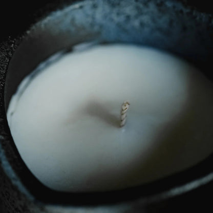 風狂 アロマキャンドル 信楽焼容器付き 木守柿 kimorigaki [送料無料] / totonowa