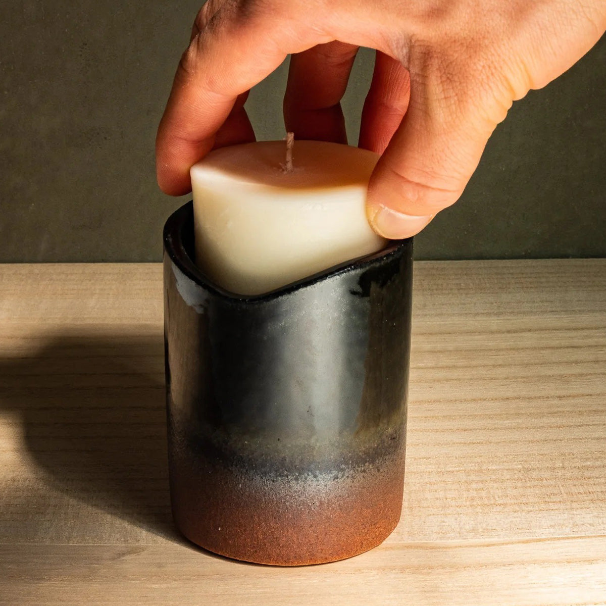 風狂【詰替用】アロマキャンドル 深山木 miyamagi [送料無料] / totonowa