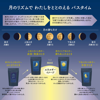 整える夜の習慣 ムーンエプソムソルト 入浴剤とおてあてバーム / totonowa セレクト /  [送料無料]