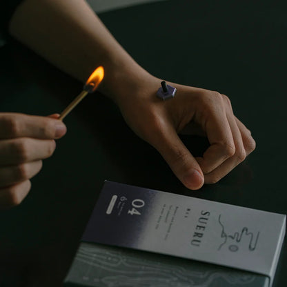 煙の出ないお灸 SUERU -04-  50壮×1枚入 NON SMOKEtype(無煙) / totonowa セレクト / 送料無料