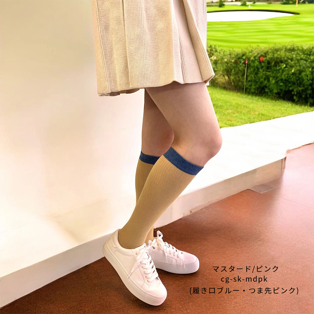 綿混 着圧ハイソックス｜長時間履いても苦しくない APMA認定取得｜Ja-vie（ジャヴィ）/ totonowa セレクト［送料無料］